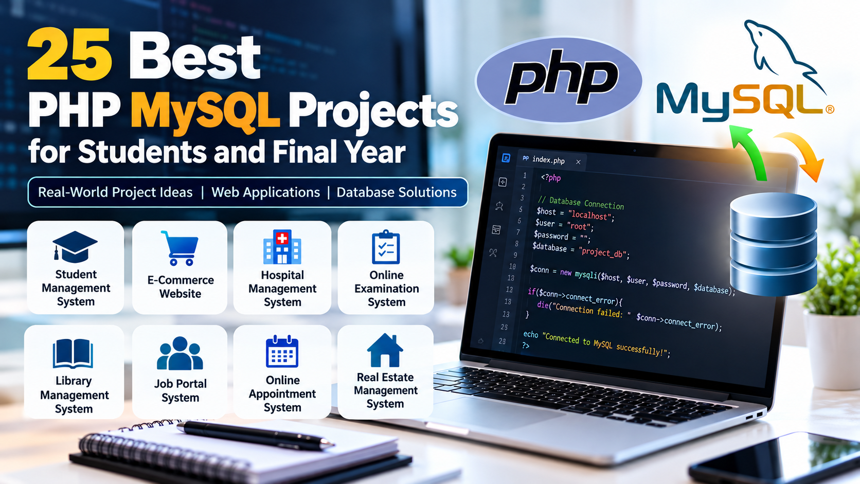PHP MySQL projects